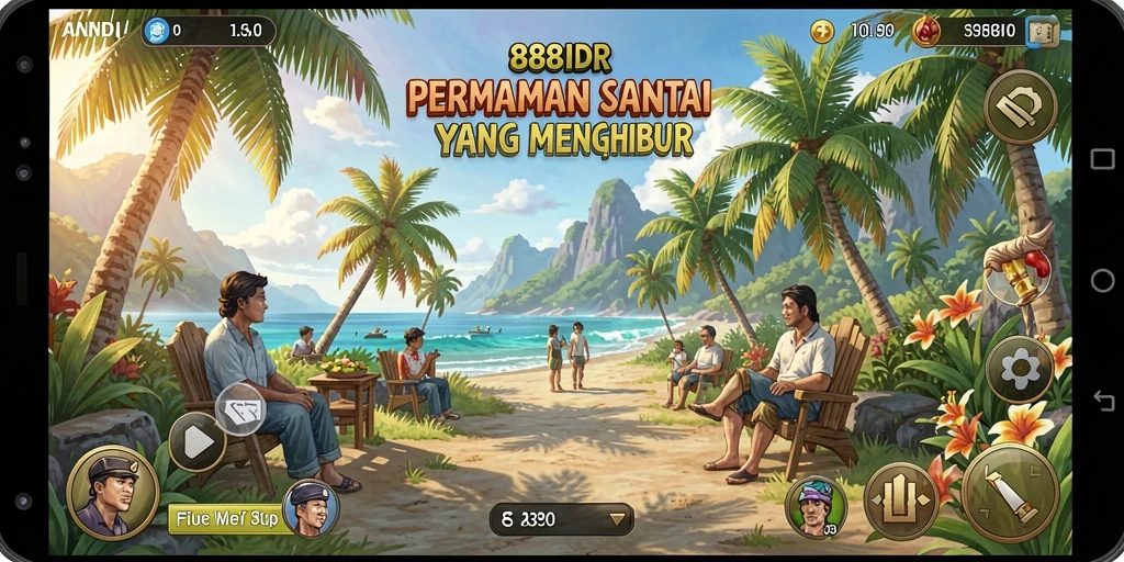 Tampilan menarik dari gameplay <strong>888IDR</strong> yang penuh warna dan menyenangkan.