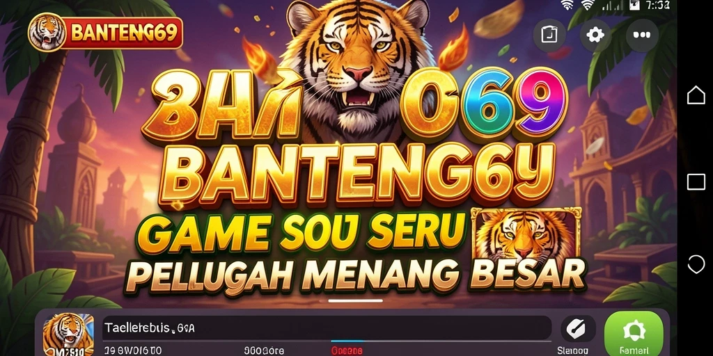 Tampilan gameplay BANTENG69 yang menarik dan penuh warna.