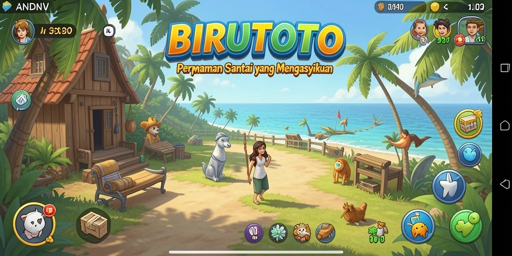 Tampilan gameplay <strong>BIRUTOTO</strong> yang menarik dan mengasyikkan.