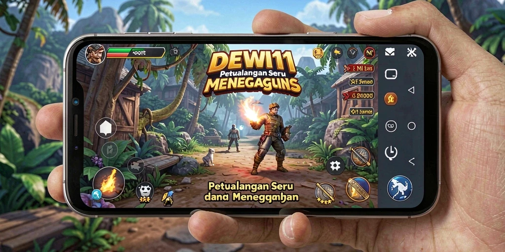 Screenshot gameplay DEWI11 menampilkan aksi seru dan petualangan yang mendebarkan.