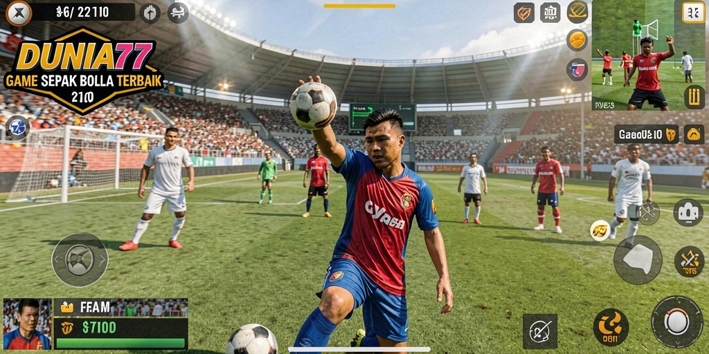Tampilan gameplay DUNIA77 yang mendebarkan dan interaktif.