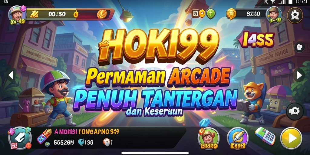 Screenshot utama HOKI99 menampilkan gameplay yang seru dan menegangkan.