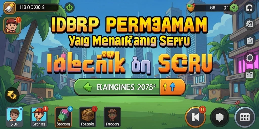 Screenshot gameplay IDRRP yang menunjukkan momen seru dalam permainan Idle.