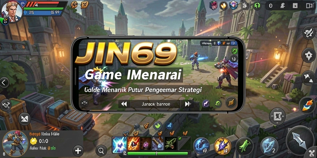 Screenshot menarik dari gameplay JIN69 yang menunjukkan sistem Idle.