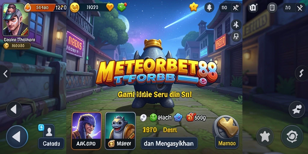 Tampilan gameplay seru dari METEORBET88 yang menawarkan pengalaman Idle yang menghibur.