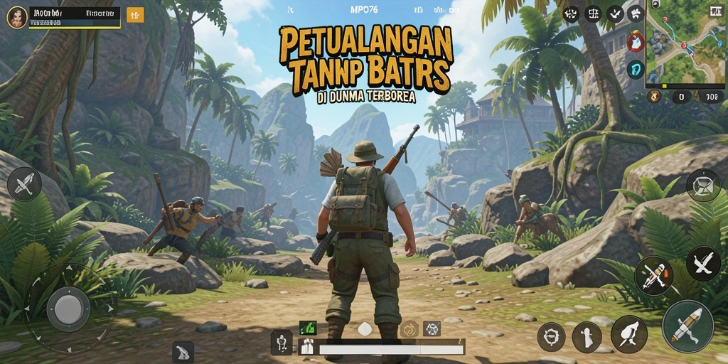 Tampilan gameplay yang memukau dan menakjubkan dari MPO76.