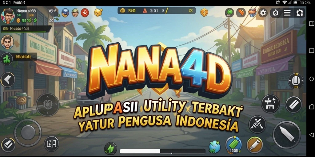 Screenshot NANA4D menampilkan fitur antarmuka yang mudah digunakan.