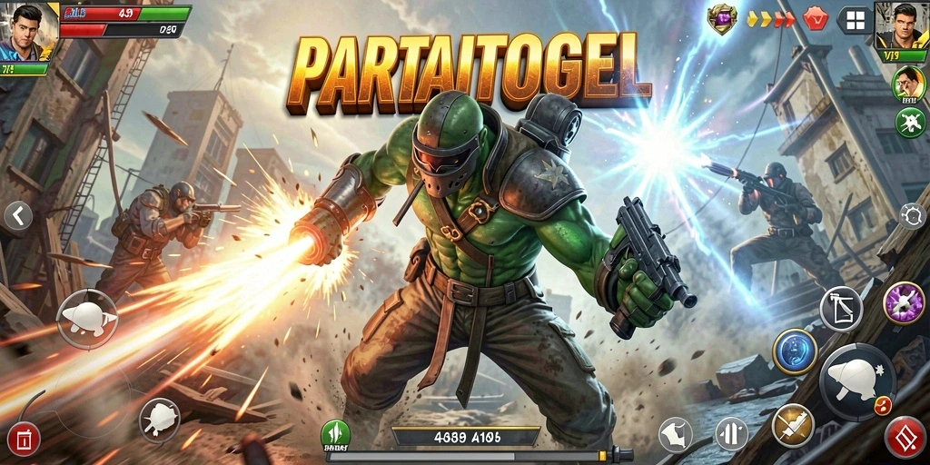 Tampilan gameplay PARTAITOGEL yang seru dan mendebarkan.