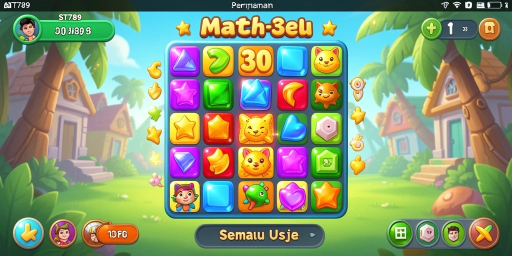 Tampilan gameplay ST789 yang penuh warna dan menarik.