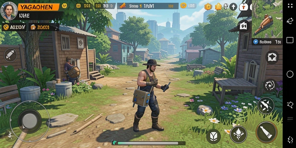 Screenshot YAGAOHEN menampilkan gameplay menarik dalam simulasi kehidupan.