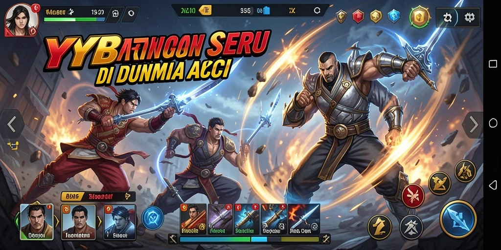 Tangkapan layar gameplay YYBET yang menampilkan aksi seru dan mendebarkan.